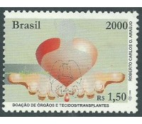 C2342 DOAÇÃO DE ÓRGÃOS - MÃO E CORAÇÃO 2000  MINT 5464