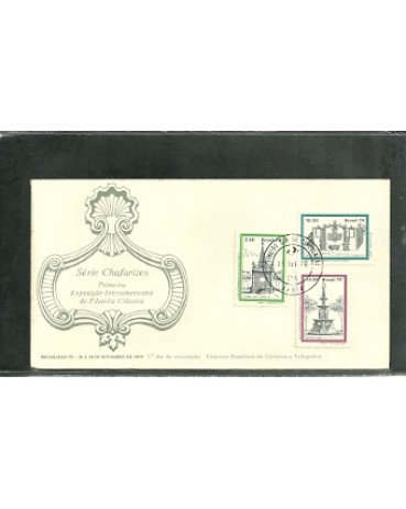 FDC185/1979  CHAFARIZES  - COM MARCAS DE FERRUGEM  503