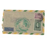 ENVELOPE CIRCULADO VÔO TRANSATLÂNTICO DA PANAIR, 30.04,46, CARIMBO DE LISBOA - PORTUGAL, REMETENTE   ( P A N A I R DO BRASIL RJ) FC 05556