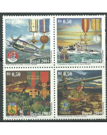 C2591/2594 - BRASIL II G.MUNDIAL - MINT  5592 - 2004