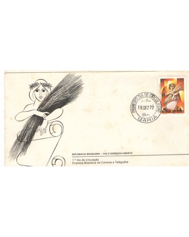 FDC144/1977  5787   ( ALGUMAS MANCHAS )