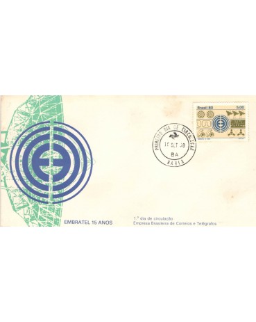 FDC206/1980  FC05795 - CONTÉM MANCHAS 