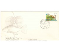 FDC223/1981 CONTÉM MANCHAS - SELO FOLHA 5805