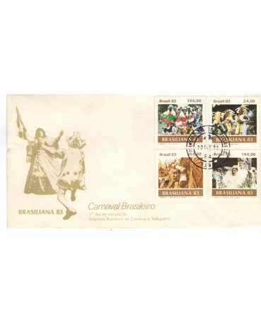 FDC277/1983  FC05814 Carimbos BA / CE/RJ E SP 5814