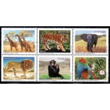 C2712/2717 ZOOLÓGICOS DO BRASIL  2007  5848  Mint