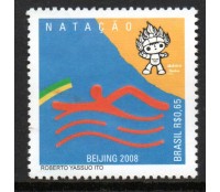 C2760 OLIMPÍADA DE PEQUIM 2008 - NATAÇÃO  5853  Mint
