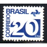 R542 Tipo Cifra  papel 6112 Mint