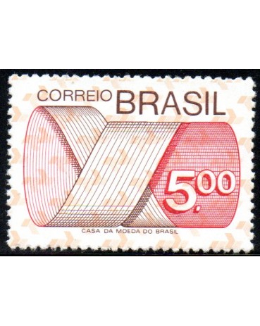 R555 Tipo Gravura - Carmim e Salmão 6126 Mint