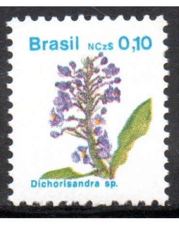 R669 Flora Brasileira  - Trapoeraba 6246 Mint