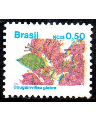 R671 Flora Brasileira - Primavera Bougainvillea 6249 Mint