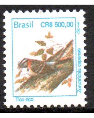 R705 Pássaros Urbanos,Tico-tico - Cruzeiro real 6286 Mint