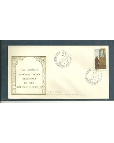 FDC284/1983 Frei Rogério Neuhaus 565 Carimbos de Curitiba