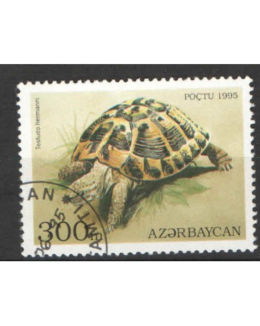 AZERBAIJÃO CARIMBADO SEM USO 1995 300M  6541