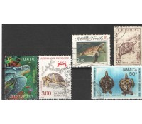 DIVERSOS PAÍSES  CARIMBADOS  6548