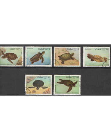 CUBA 1983  CARIMBADOS  6549