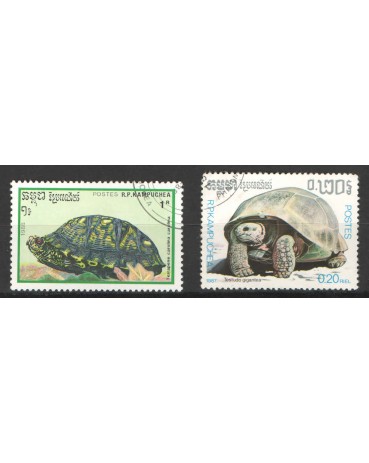 KAMPUCHEA  CARIMBADOS  6557