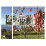 BLOCO 312  PORTUGAL- MADEIRA  2010 JARDIM BOTÂNICO - MINT  FC06578