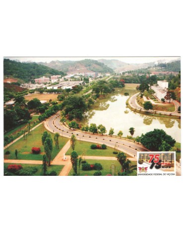 2001 BP250 BILHETE POSTAL UNIVERSIDADE DE VIÇOSA  6634