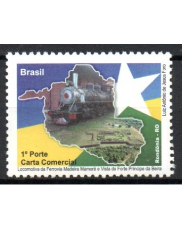 C2926 - 2009 LOCOMOTIVA - RONDÔNIA  6659  mint