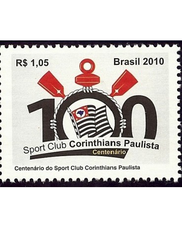 C3027-2010 -  100 ANOS DO CORINTHIANS mint 6701