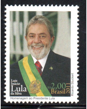 C3077 PRESIDENTE LULA  6718 Mint