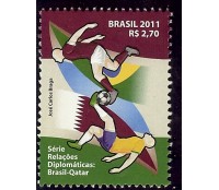 C3166 - 2011 REL.DIP.CATAR  MINT 6763