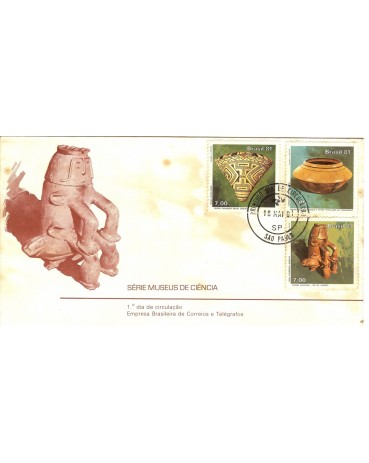 FDC220/81 MUSEU DE CIÊNCIA - CONTÉM MANCHAS FC06799