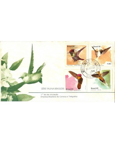 FDC221/81 BEIJA-FLORES -  FC06800