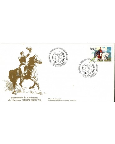 FDC291/83 SIMON BOLÍVAR - 6826