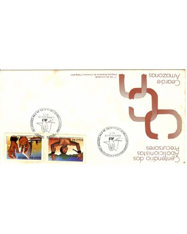 FDC319/84 - ABOLICIONISTAS PRECURSORES - CONTÉM PONTOS DE FERRUGEM 6840