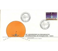 FDC347/84 - AVIAÇÃO CIVIL - 6845