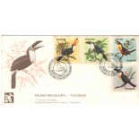 FDC287/1983  TUCANOS - DIFÍCIL  6948    ALGUNS PONTOS ESCUROS