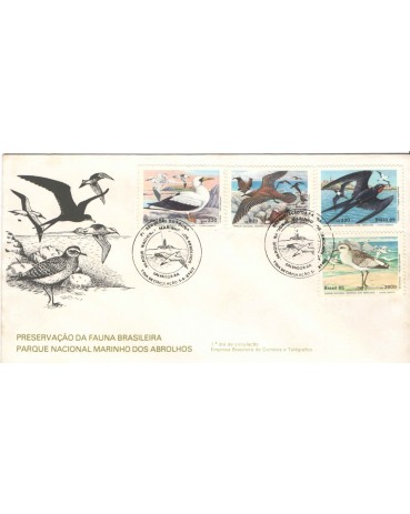 FDC363/1985  PARQUE NACIONAL MARINHO DE ABROLHOS   6949