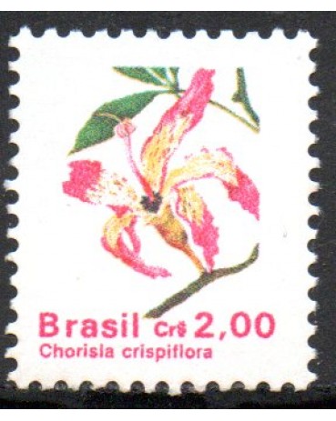 R677 Flora Brasileira -  Padrão Cruzeiro 6954 Mint