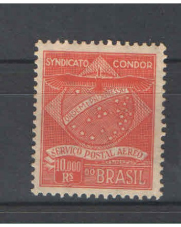 K-07 10.000 Réis Vermelho Alaranjado 6966 N