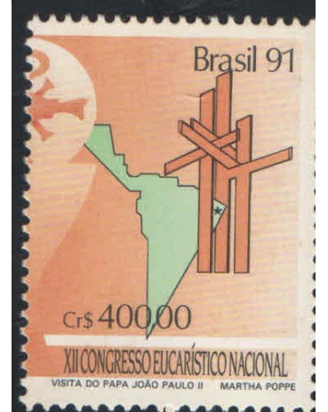 C1750  PARA JOÃO PAULO II LOGOTIPO MINT  FC07211