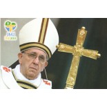 BRASIL -  POSTAL PAPA FRANCISCO COM LOGO DA JMJ RIO 2013 - 7225