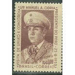 C306 NOVO - PRES.DO PERU MANUEL ODRIA 1953  -  7249