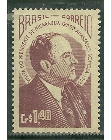 C314  MINT - ANASTÁCIO SOMOZA - 1953   FC07250