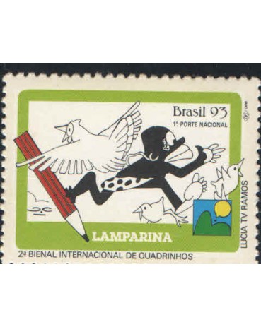 C1875 2ª BIENAL DE QUADRINHOS - LAMPARINA  MINT 7287*  - 1993