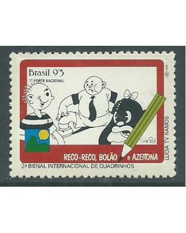 C1876 2ª BIENAL DE QUADRINHOS -RECO-RECO E CIA MINT  7288*  - 1993
