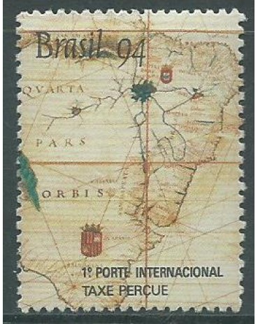C1902 TRATADO DE TORDESILHAS DESTACADO DO  BLOCO, MINT  1994  - 7276* A