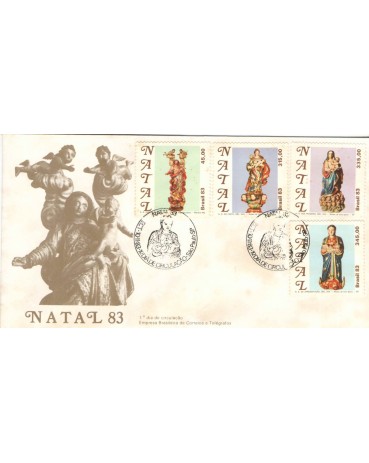FDC310/83 NATAL , CONTÉM ALGUMAS MANCHAS FC07317