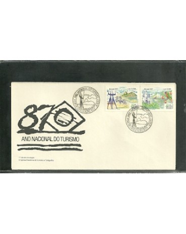 FDC426/1987 - 671 Ano Nacional do Turismo 