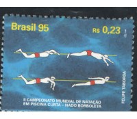 C1979  NATAÇÃO EM PISCINA - BORBOLETA  MINT FC07337*