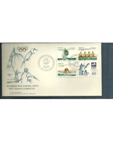 FDC529/1991 Jogos Panamericanos  678
