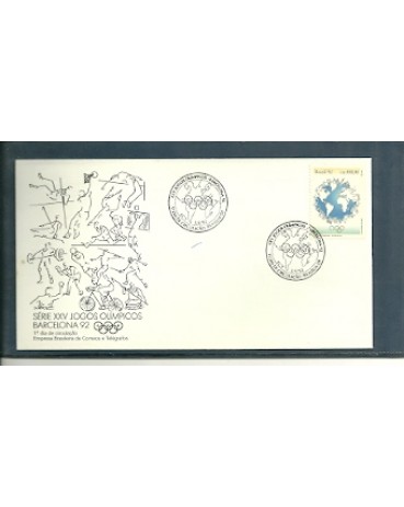 FDC559/1992 Jogos Olímpicos de Barcelona 92 -  682  