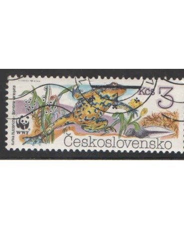 CHECOSLOVÁQUIA CARIMBADO 1989 FC07682