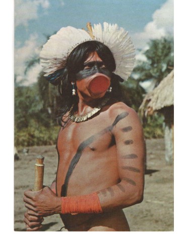 ÍNDIO TXUCAHAMEI, RESERVA DO XINGU - NOVO 7721
