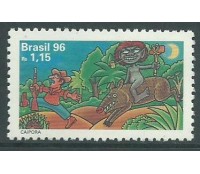 C2013 SELO DESTACADO DO BLOCO 106  Caipora  BRAPEX 96 MINT 7497